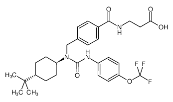 307983-31-9 structure, C29H36F3N3O5