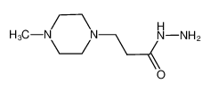 3-(4-methylpiperazin-1-yl)propanehydrazide 24636-93-9