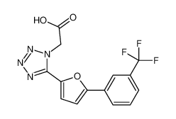 92972-81-1 structure, C14H9F3N4O3