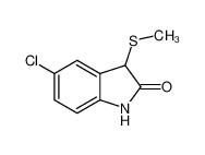 5-chloro-3-methylsulfanyl-1,3-dihydroindol-2-one 61394-53-4