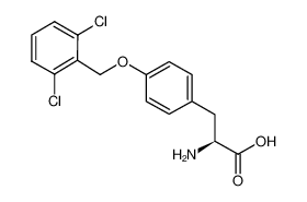 (2S)-2-AMINO-3-(4-[(2,6-DICHLOROPHENYL)METHOXY]PHENYL)PROPANOIC ACID 40298-69-9