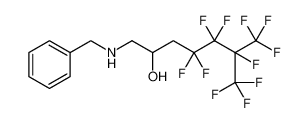 2-Heptanol, 4,4,5,5,6,7,7,7-octafluoro-1-[(phenylmethyl)amino]-6-(trifluoromethyl)-