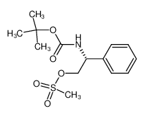 N-[(1R)-2-[(甲基磺酰基)氧基]-1-苯基乙基]氨基甲酸叔丁酯