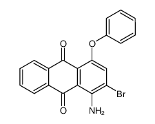 102184-28-1 spectrum, 1-amino-2-bromo-4-phenoxy-9,10-antraquinone