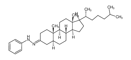 19470-26-9 Phenylhydrazon des 5α-Cholestan-3-on