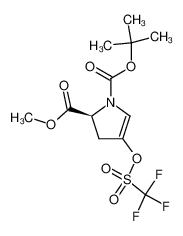 284047-10-5 spectrum, (S)-1-tert-butyl 2-methyl 4-(((trifluoromethyl)sulfonyl)oxy)-2,3-dihydro-1H-pyrrole-1,2-dicarboxylate