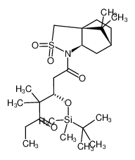 250679-52-8 (3S)-3-[((tert-butyl)dimethylsilyl)oxy]-1-[(1S,5R)-10,10-dimethyl-3,3-dioxido-3-thia-4-azatricyclo[5.2.1.01.5]dec-4-yl]-4,4-dimethylheptan-1,5-dione