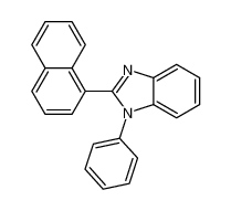 2-naphthalen-1-yl-1-phenylbenzimidazole