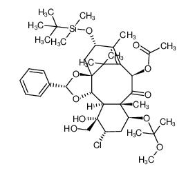 219780-91-3 structure, C39H59ClO10Si