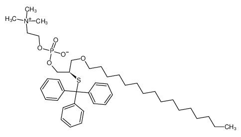 177167-83-8 spectrum, 1-O-hexadecyl-2-S-trityl-sn-2-thioglycero-3-O-phosphocholine