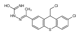 [(Z)-1-[7-chloro-9-(chloromethyl)-9H-thioxanthen-2-yl]ethylideneamino]urea