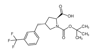 959582-85-5 structure, C18H22F3NO4