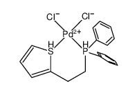 944456-63-7 structure, C18H19Cl2PPdS