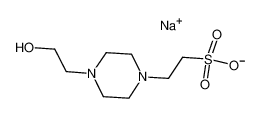 HEPES hemisodium salt 103404-87-1