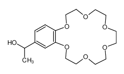 41757-97-5 spectrum, 4'-(1-Hydroxyethyl)-benzo-18-crown-6 ether