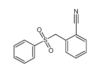 2-(Phenylsulfonylmethyl)benzonitrile 82651-72-7