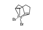 12145-47-0 structure, C8H12Br2Pd