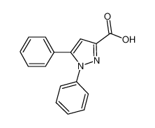 1,5-diphenylpyrazole-3-carboxylic acid 13599-22-9