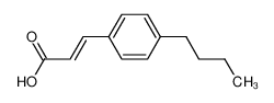 (E)-3-(4-n-butylphenyl)acrylic acid 62718-62-1