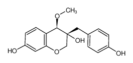 (3R,4R)-3,7-dihydroxy-3-(4-hydroxybenzyl)-4-methoxychroman 1052714-12-1