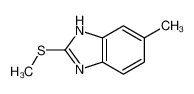 (9ci)-5-甲基-2-(甲基硫代)-1H-苯并咪唑