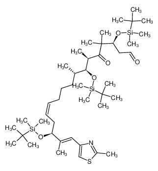 583829-97-4 structure, C44H83NO5SSi3