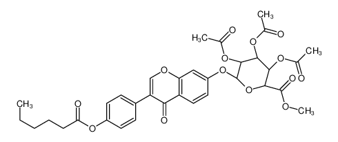 918158-55-1 structure, C34H36O14