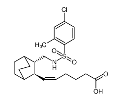 216158-34-8 structure, C22H30ClNO4S