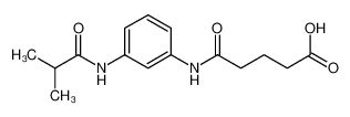 5-[3-(Isobutyrylamino)anilino]-5-oxopentanoic acid 925610-44-2