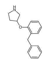 3-(2-Benzylphenoxy)pyrrolidine 946726-75-6