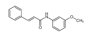 15116-41-3 spectrum, N-(3-methoxyphenyl)cinnamamide