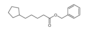 benzyl 5-cyclopentylpentanoate 95008-93-8