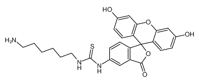 N-(5-fluoresceinyl)-N'-(6-aminohexyl)thiourea 74902-44-6