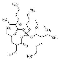 2233-42-3 structure, C32H60O8Zr