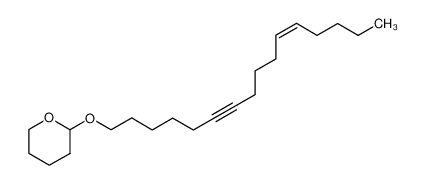 65370-59-4 spectrum, (Z)-1-(tetrahydropyran-2-yloxy)-11-hexadecen-6-yne