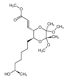 851515-12-3 spectrum, methyl (E)-3-{(2S,3S,5R,6R)-3-[(R)-6-hydroxyheptyl]-5,6-dimethoxy-5,6-dimethyl-1,4-dioxan-2-yl}acrylate