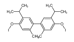 552-22-7 structure, C20H24I2O2