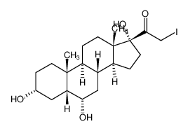 6084-18-0 structure, C21H33IO4