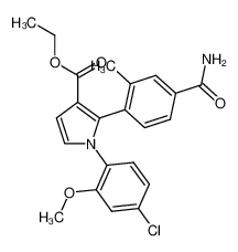 1208330-91-9 structure, C22H21ClN2O4