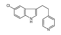 5-chloro-3-(2-pyridin-4-ylethyl)-1H-indole 75259-79-9