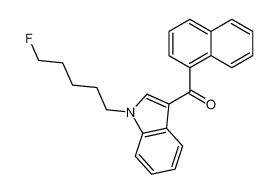 [1-(5-fluoropentyl)indol-3-yl]-naphthalen-1-ylmethanone 335161-24-5