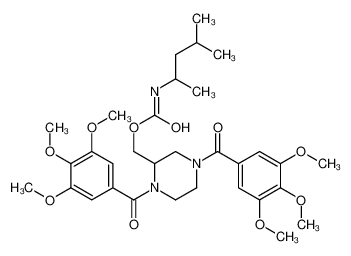 129230-07-5 structure, C32H45N3O10