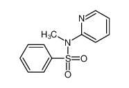 4597-86-8 N-methyl-N-pyridin-2-ylbenzenesulfonamide