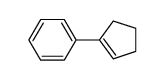 825-54-7 spectrum, cyclopenten-1-ylbenzene