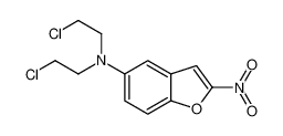 N,N-Bis(2-chloroethyl)-2-nitro-1-benzofuran-5-amine 109143-16-0