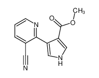 398125-11-6 spectrum, 4-cyano-pyridin-2-yl-1H-pyrrole-3-carboxylic acid methyl ester