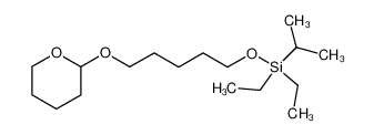 126889-46-1 spectrum, Diethyl-isopropyl-[5-(tetrahydro-pyran-2-yloxy)-pentyloxy]-silane