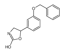 5-(3-phenylmethoxyphenyl)-1,3-oxazolidin-2-one 70732-68-2