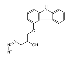 4-[1’-(3’-叠氮基-1’,2’-丙二醇)]咔唑