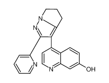 4-(2-pyridin-2-yl-5,6-dihydro-4H-pyrrolo[1,2-b]pyrazol-3-yl)-1H-quinolin-7-one 476474-11-0